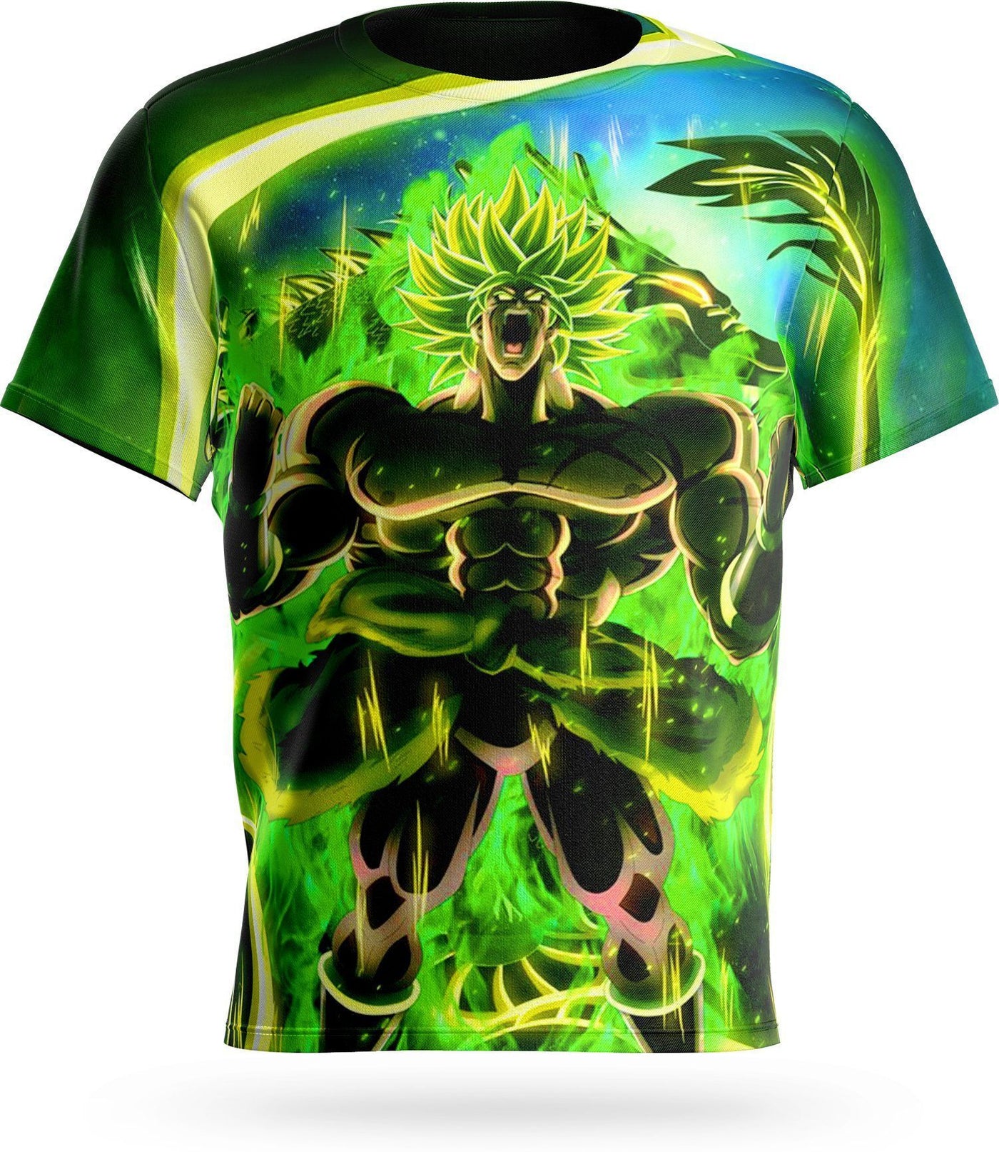 T-Shirt Dragon Ball Z Broly Potentiel Révélé