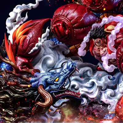 Figurine One Piece Luffy VS Kaido