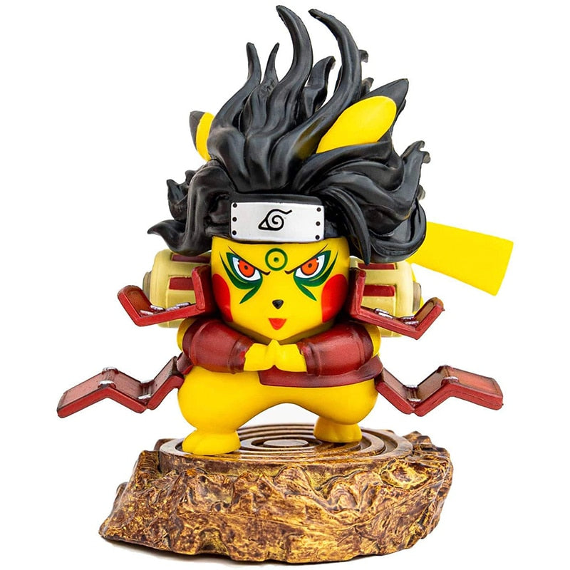 Figurine Pokémon Pikachu Naruto Hashirama Senju