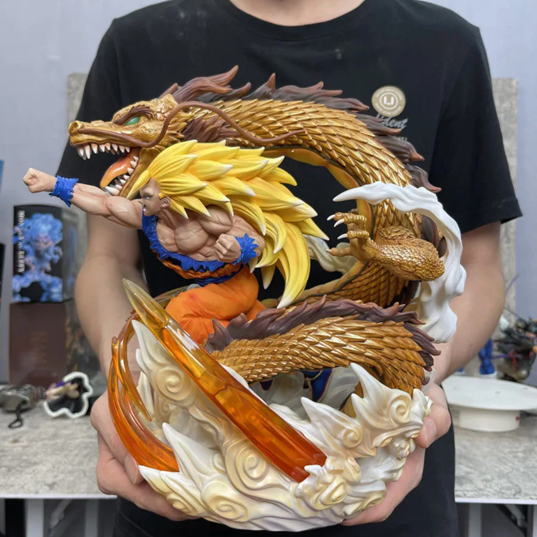 Figurine DBZ Goku Poing du Dragon