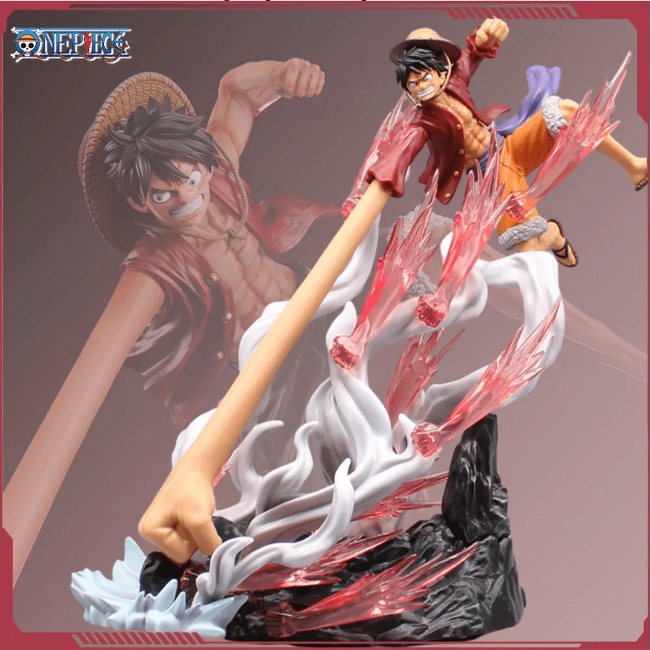 Figurine One Piece Luffy Elastic Punch