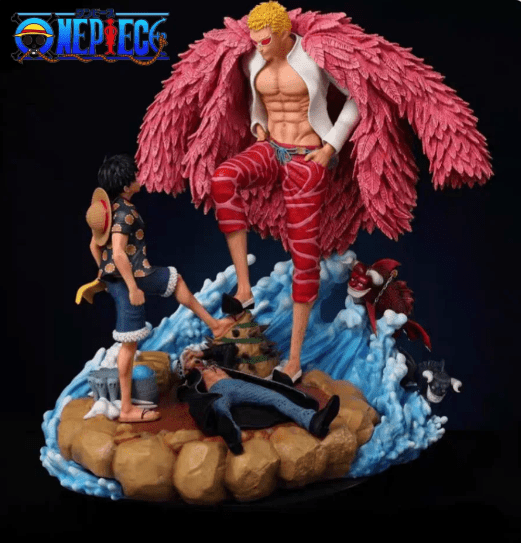 Figurine One Piece Doflamingo Vs Luffy