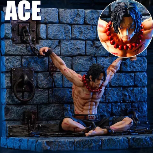 Figurine One Piece Ace Prisonnier