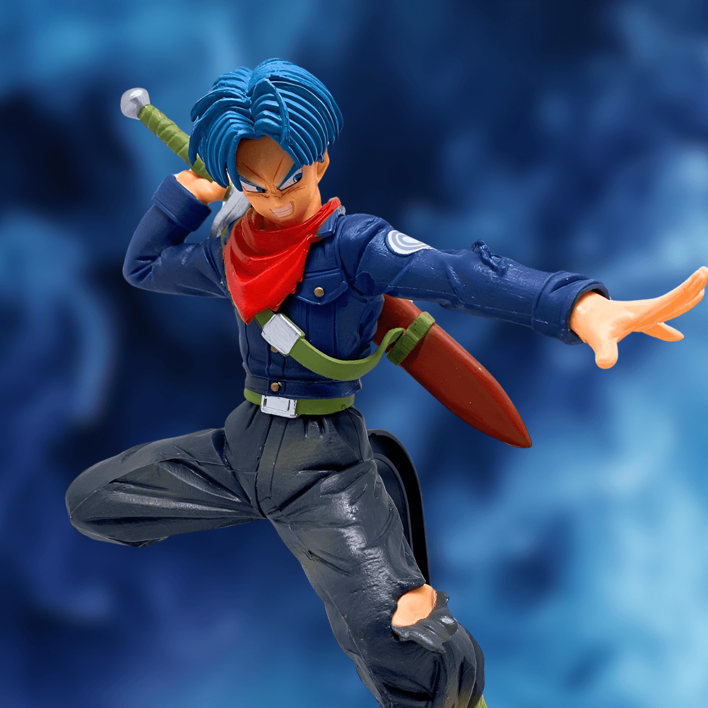 Figurines DBZ Trunks Normal & Super Saiyan