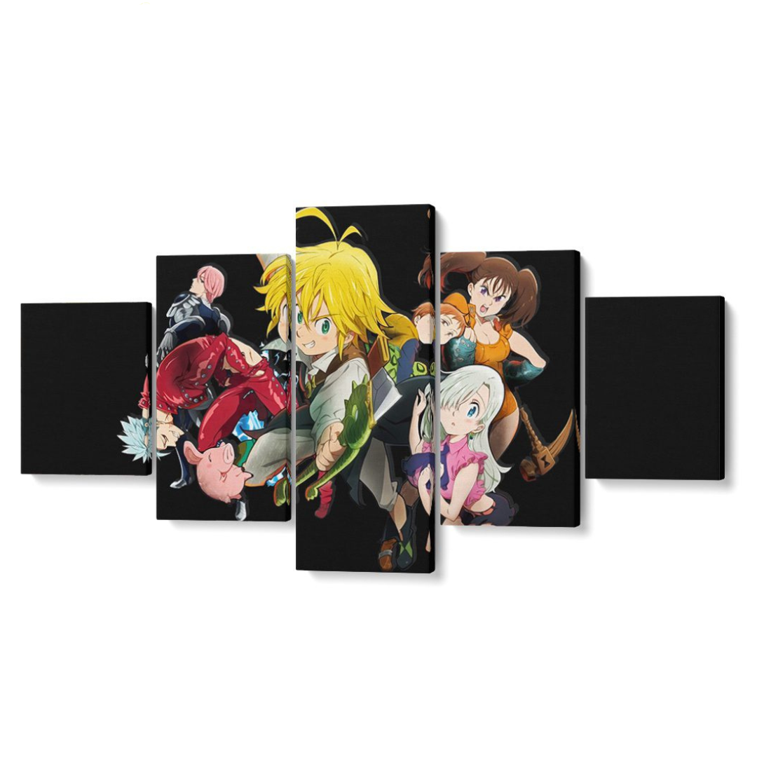 Tableau "7 Péchés Capitaux" - Nanatsu no Taizai™