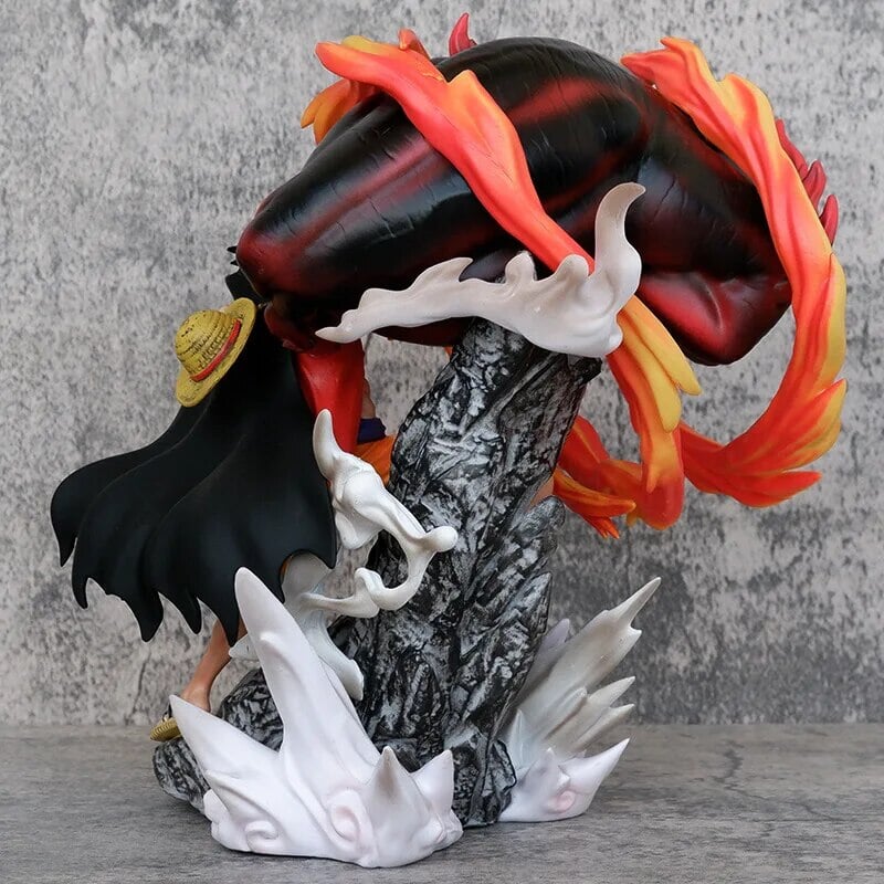 Figurine One Piece Luffy Fire Karma