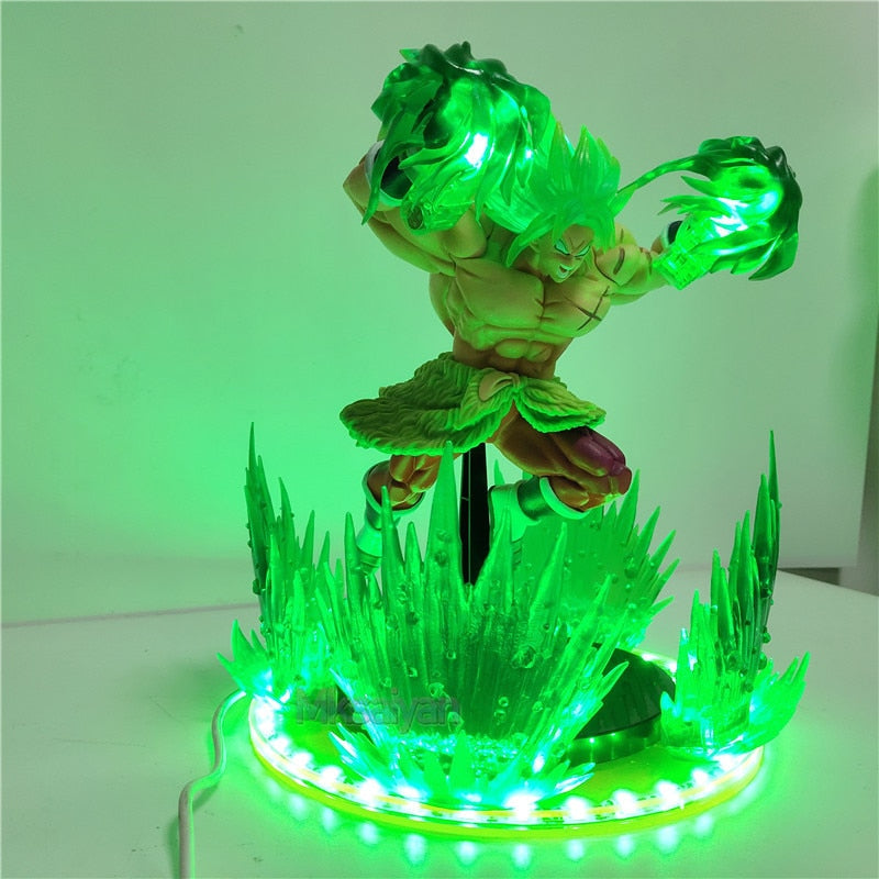 Figurine LED Dragon Ball Super Broly SSJ