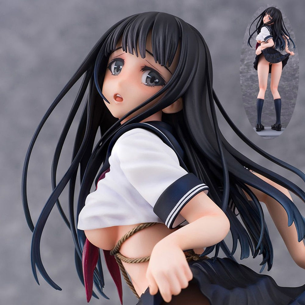 Figurine Hentai de 26cm bondage et jupe