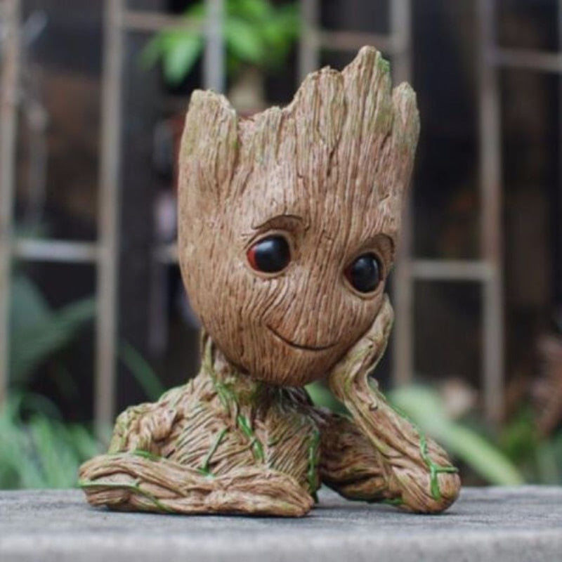 Figurine Gardiens de la galaxie Bébé Groot Porte stylos