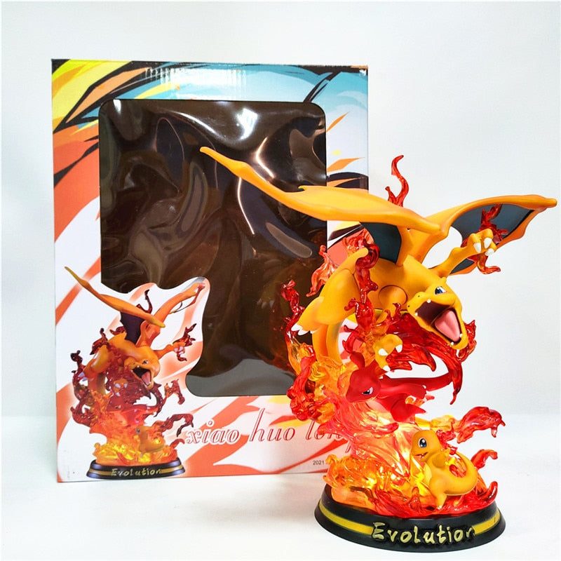 Figurine Pokémon Dracaufeu Evolution