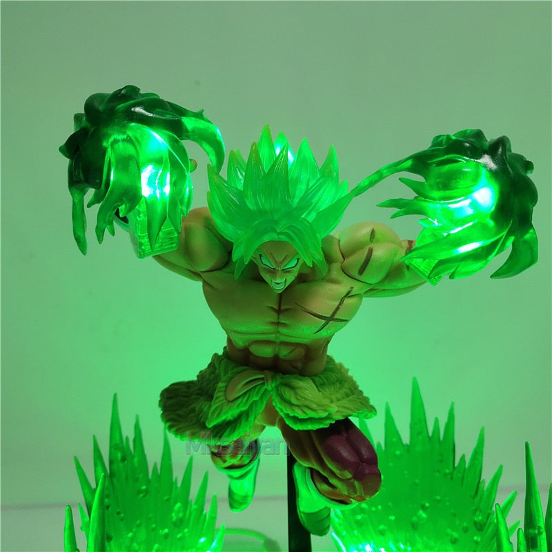 Figurine LED Dragon Ball Super Broly SSJ