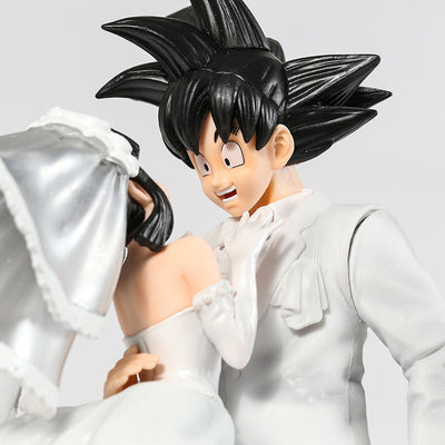 Figurine Son Goku & Chichi Mariage