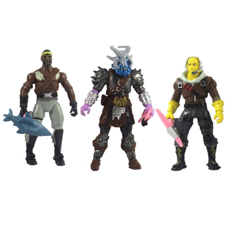 Figurine Fortnite - Lot Battleroyale ( 8 pièces )