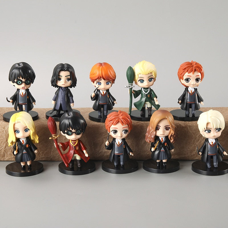 Figurines Harry Potter lot de 10