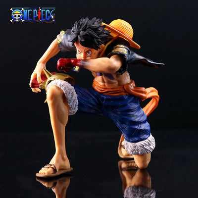 Figurine One Piece Luffy Red Hawk