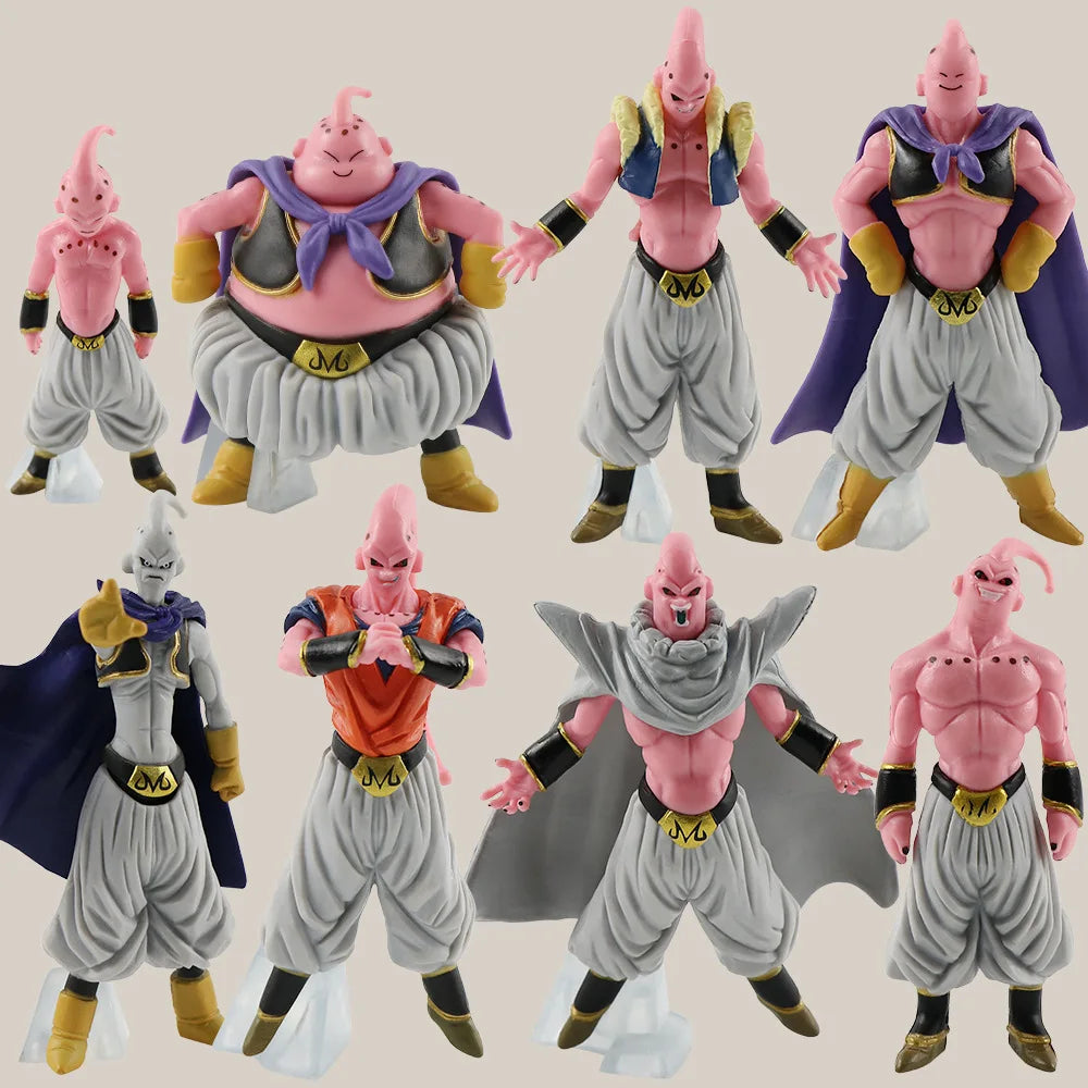 Figurine evolutin Majin Buu - 8 pièces