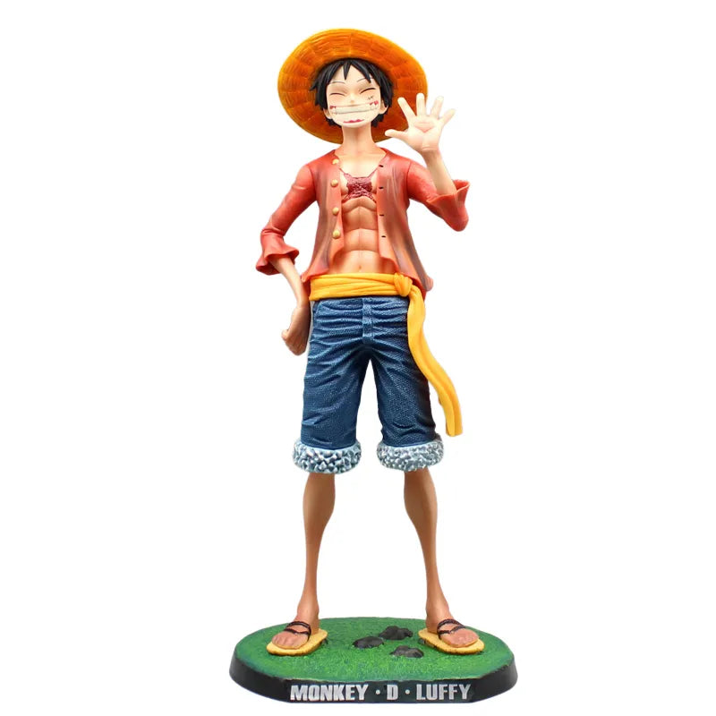 Figurine One Piece Luffy Salutations