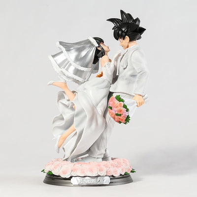 Figurine Son Goku & Chichi Mariage