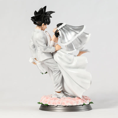 Figurine Son Goku & Chichi Mariage