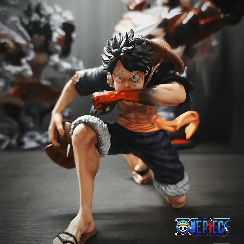 Figurine One Piece Luffy Red Hawk