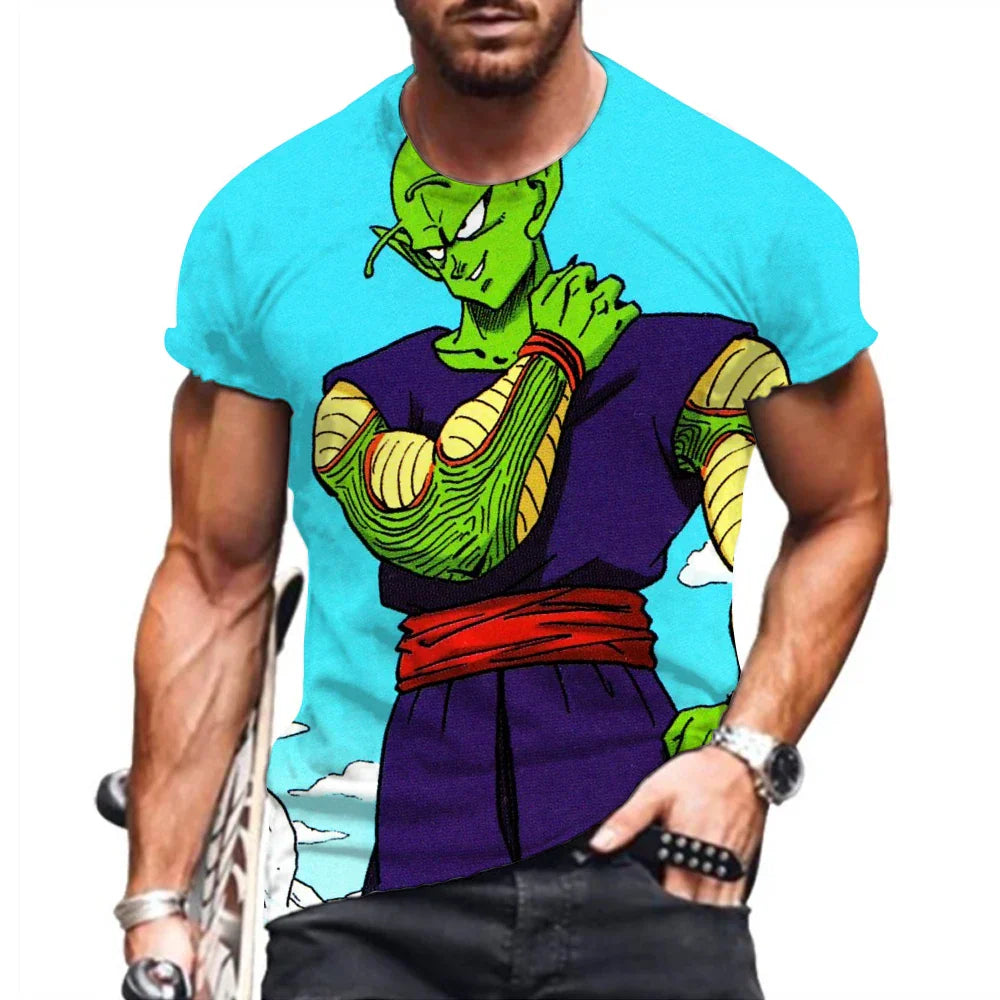 T-Shirt Dragon Ball Piccolo Échauffement