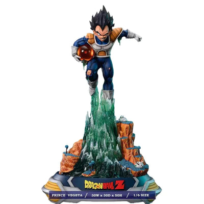 Figurine Vegeta Boule de cristal -  Dragon Ball Z