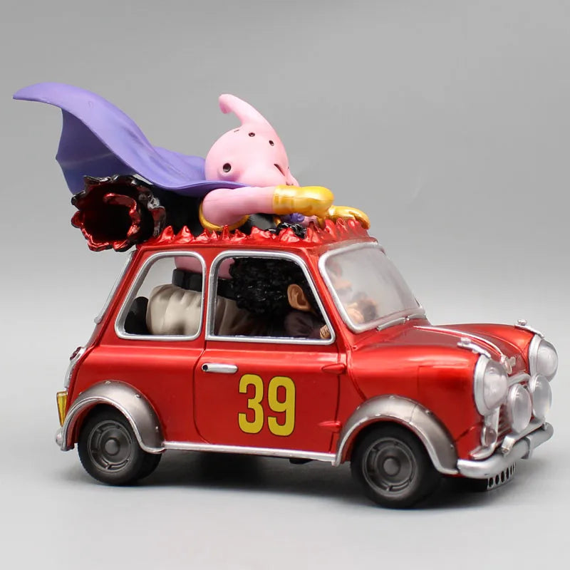 Figurine gros Buu et Satan voiture - Dragon Ball Z