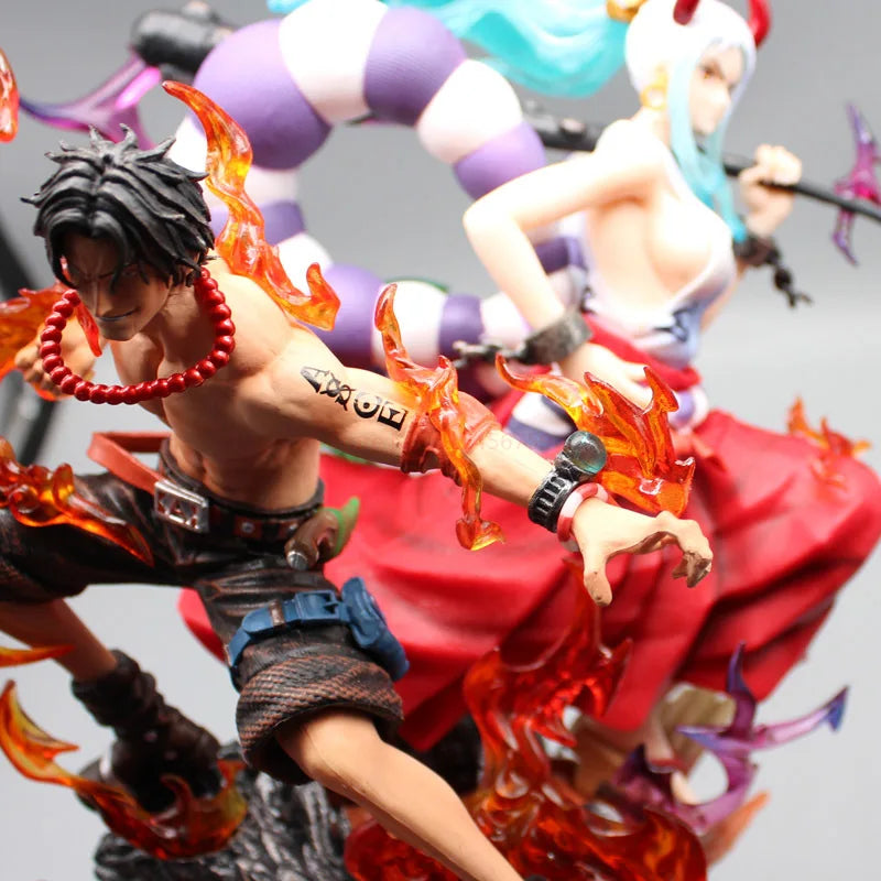 Figurine One Piece Ace & Yamato