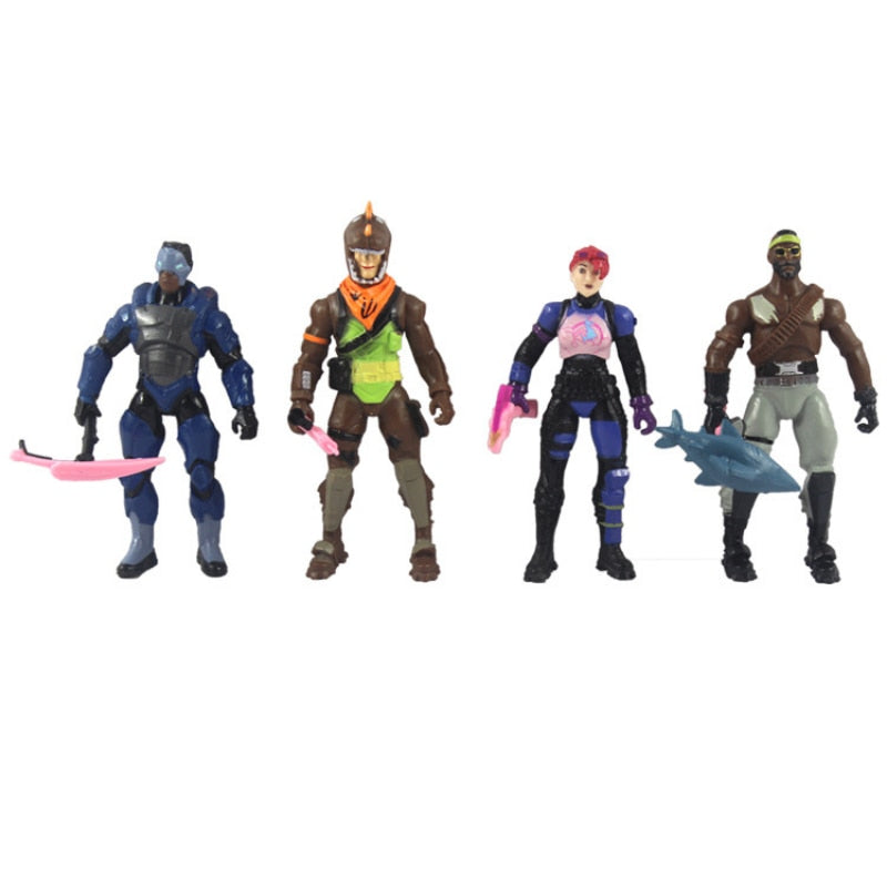 Figurine Fortnite - Lot Battleroyale ( 8 pièces )