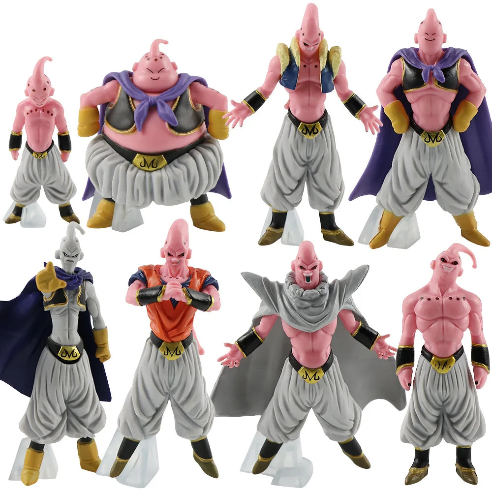 Figurine evolutin Majin Buu - 8 pièces