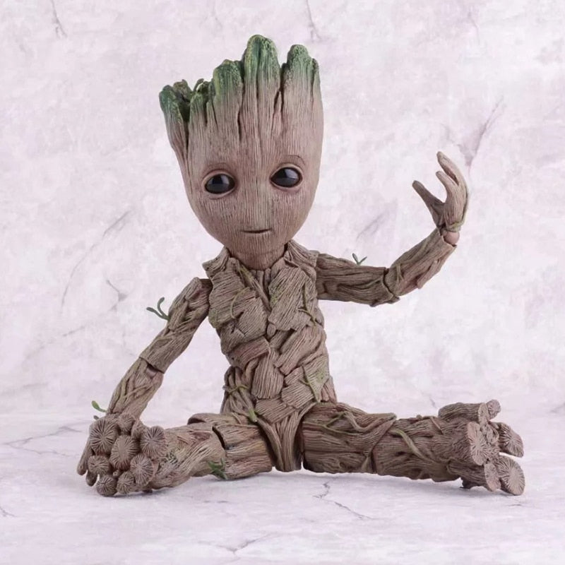 FIGURINE GROOT LES GARDIENS DE LA GALAXIE VOL 2 TAILLE RÉELLE (26CM)