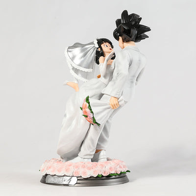 Figurine Son Goku & Chichi Mariage