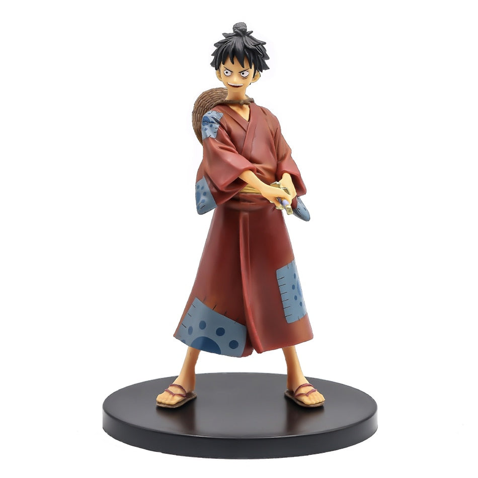 Figurine One Piece Luffy kimono