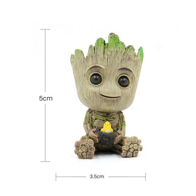 Figurine Pot de fleur bébé Groot Marvel