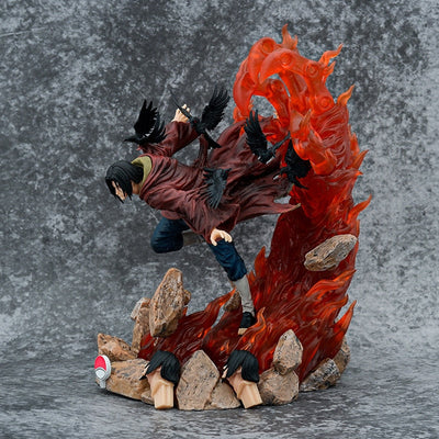 Figurine Itachi Uchiwa Corbeau