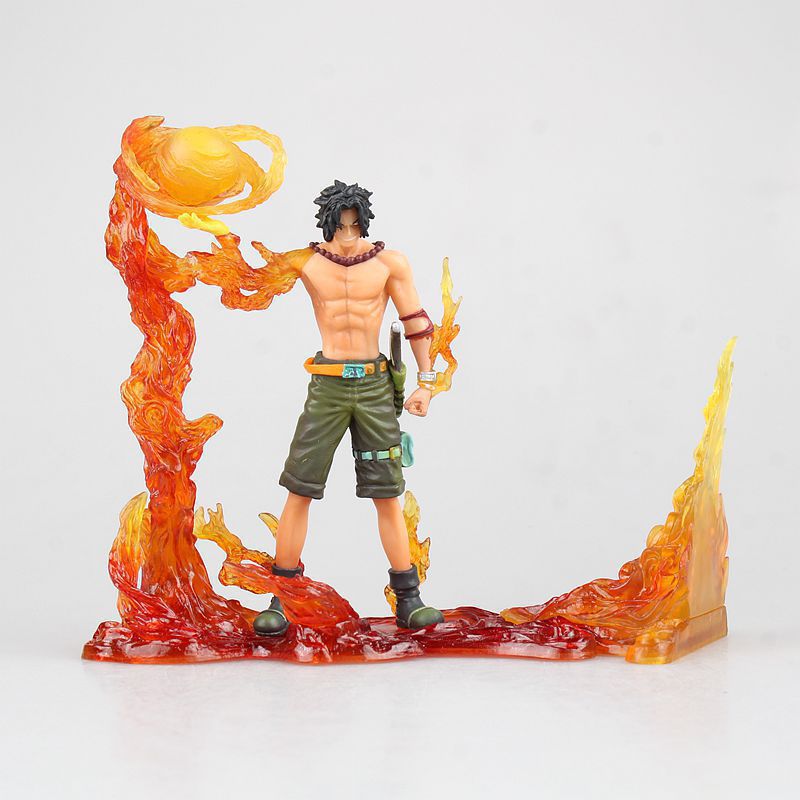 Figurine Ace vs Barbe Noire - One piece