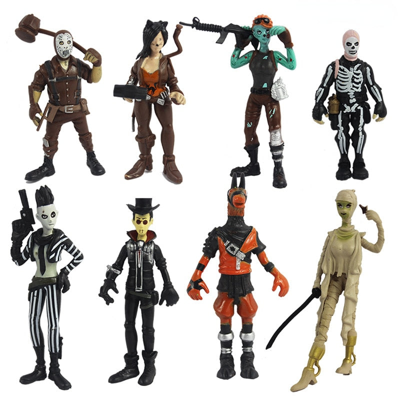 Figurine Fortnite Halloween Lot de 8