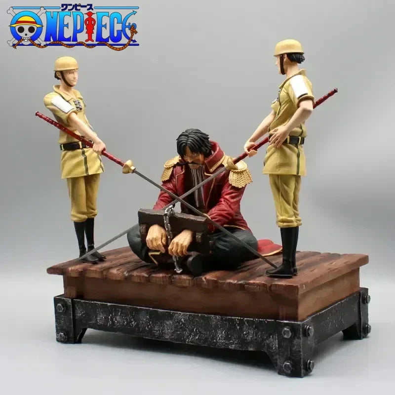 Figurine One Piece Gol D Roger Exécution