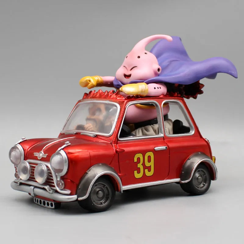 Figurine gros Buu et Satan voiture - Dragon Ball Z