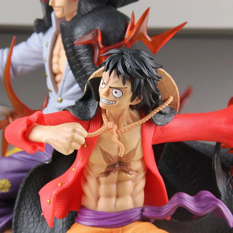 Figurine One Piece Luffy & Shanks