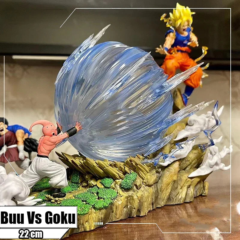 Figurine Dragon Ball Goku x Kid Buu