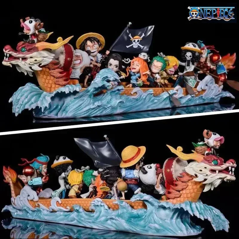 Figurine One Piece Équipage du Chapeau de Paille