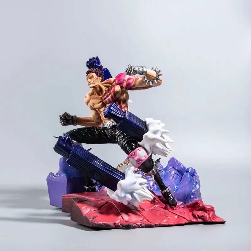 Figurine One Piece Katakuri VS Luffy Gear 4