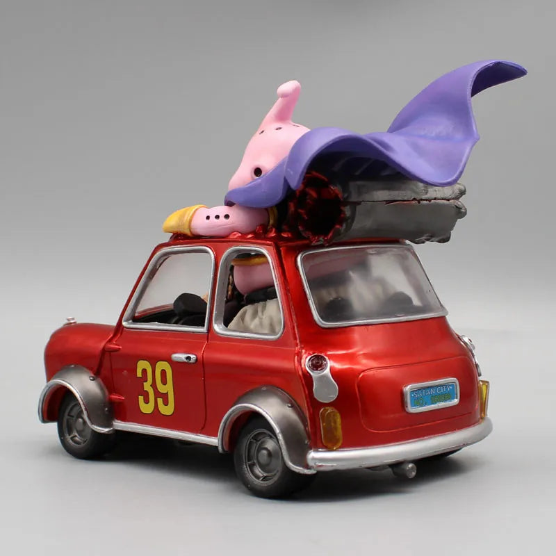 Figurine gros Buu et Satan voiture - Dragon Ball Z