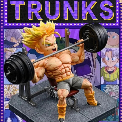 Figurine Entraînement Fitness Goku Gohan Vegeta Trunks