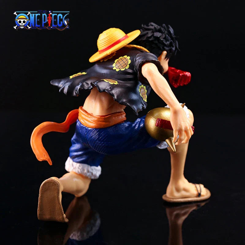 Figurine One Piece Luffy Red Hawk