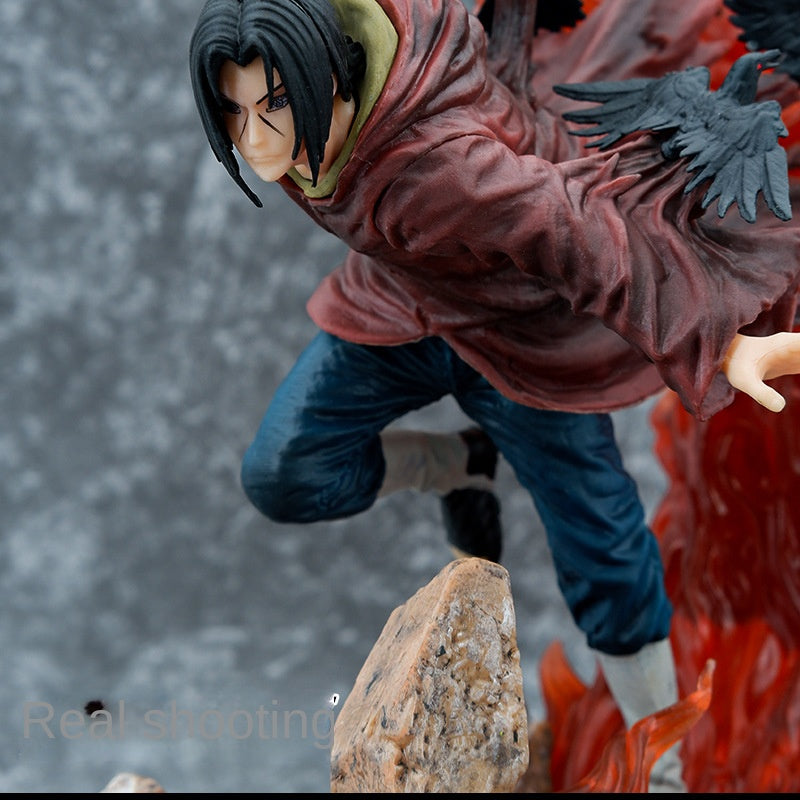 Figurine Itachi Uchiwa Corbeau