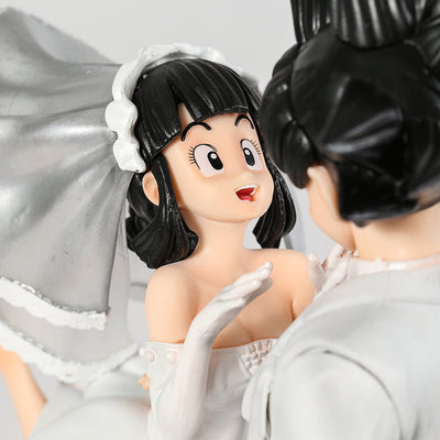 Figurine Son Goku & Chichi Mariage