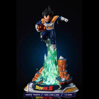 Figurine Vegeta Boule de cristal -  Dragon Ball Z