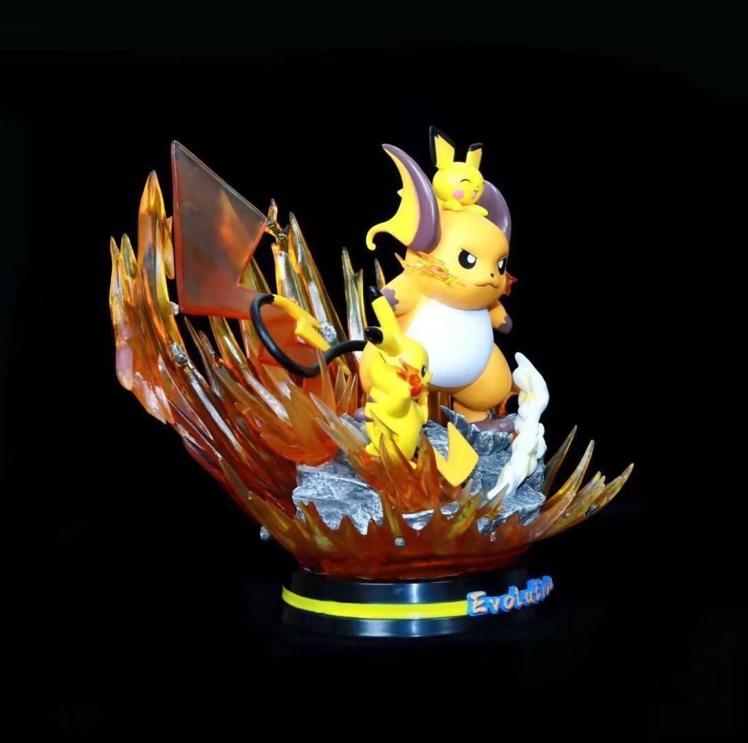 Figurine Pichu Pikachu Raichu Deluxe